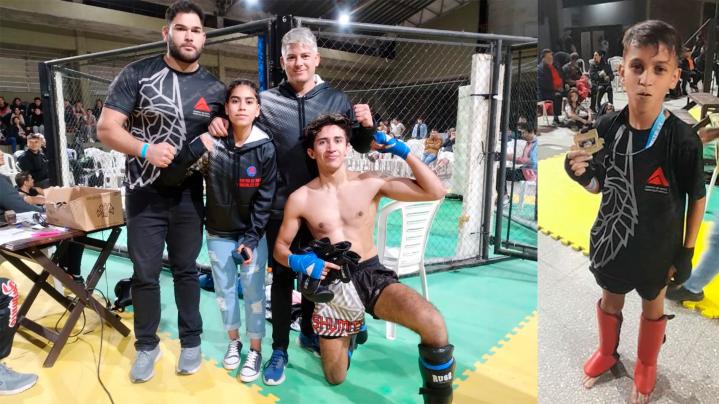 El Centro de Artes Marciales Mixtas estuvo compitiendo en el Open Santa Fe