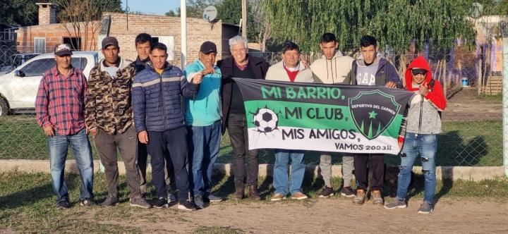 Alejandra: El Senador Baucero visitó la localidad con una amplia agenda