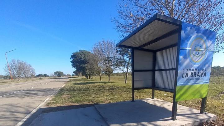 La Brava: nueva garita construida con fondos locales