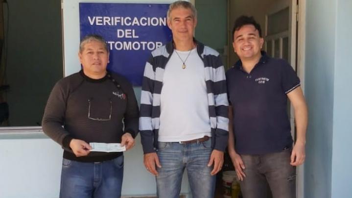 El Senador Kaufmann entregó aportes a la Planta Verificadora del Automotor del Departamento Garay