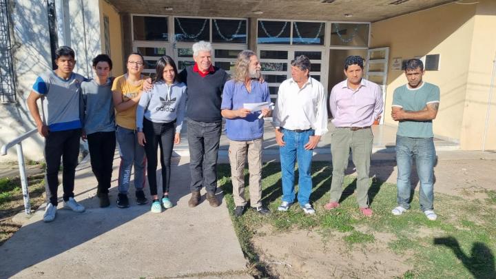 El Senador Baucero recorrió Alejandra y la zona con una amplia agenda