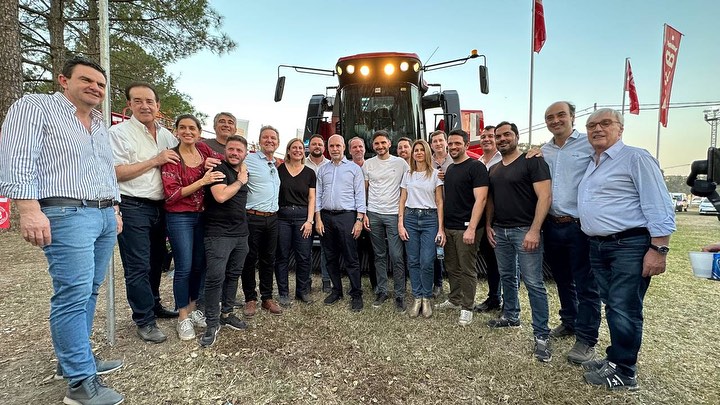El Diputado Bastia visitó la Expo Rural de Reconquista junto a Horacio Rodríguez Larreta, Maxi Pullaro y otros referentes
