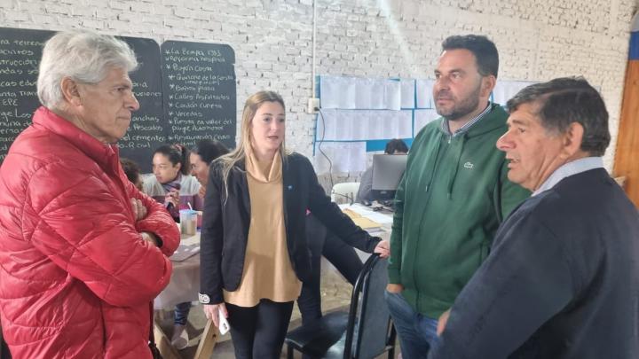 El Senador Baucero acompañó el operativo de ANSES en Alejandra