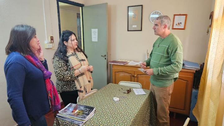 El Senador Kaufmann entregó aportes al Instituto 
