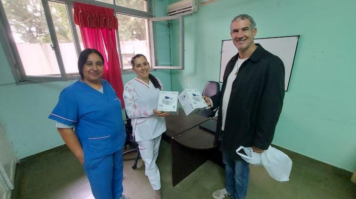 El Senador Kaufmann continúa apoyando la salud por las localidades del Depto. Garay