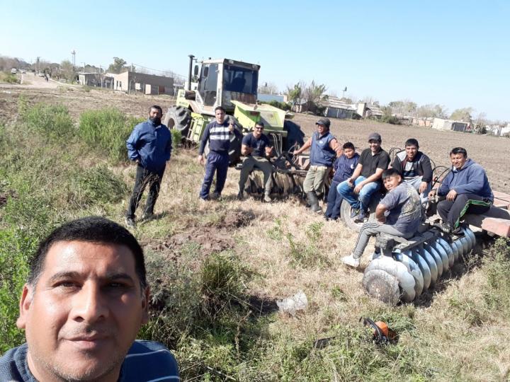 Santa Rosa Fútbol Club, comienza a preparar su cancha 