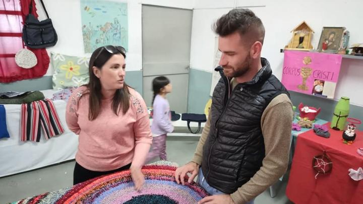 Oscar Dolzani participó de la fiesta de la Virgen de Santa Rosa en San Javier