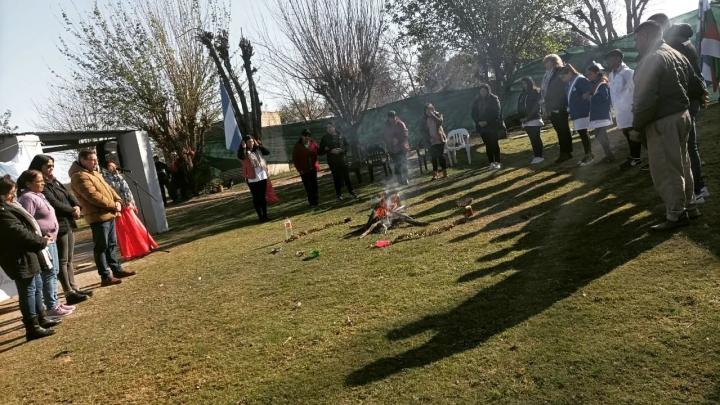 Colonia Dolores: El Senador Borla participó de las celebraciones del Nuevo Año Mocoví