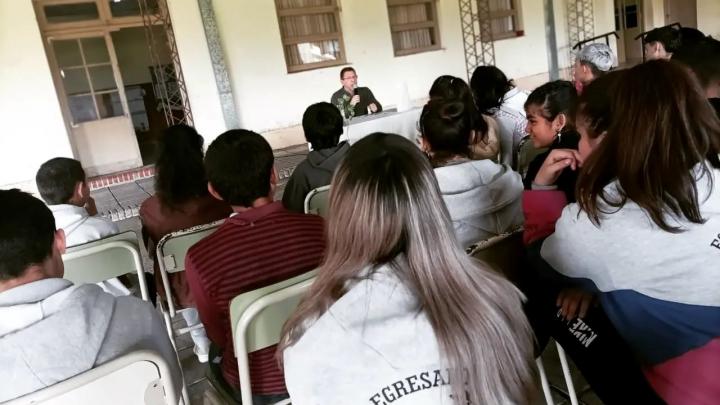 San Justo: El Senador Borla continúa recorriendo localidades del departamento