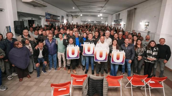 San Justo: El Senador Borla y El Diputado Bastia participaron del cierre de campaña de Unidos Para Cambiar Santa Fe