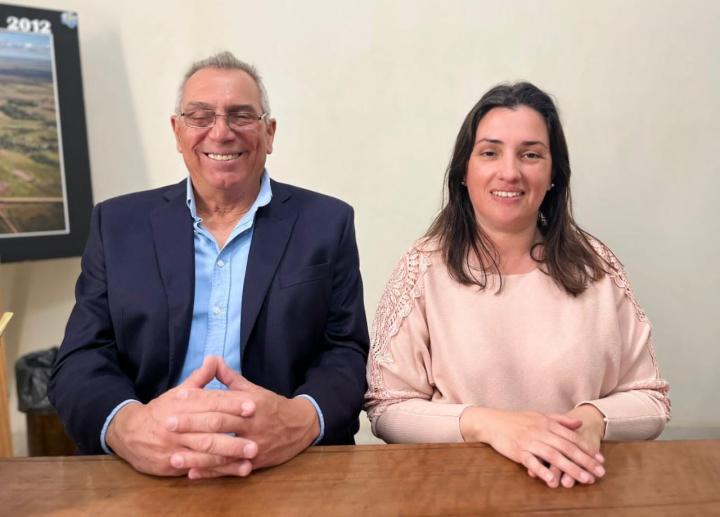 El Ing. Mario Migno recibió a la Intendente Electa Maribel González para empezar la transición de gobierno en la ciudad 