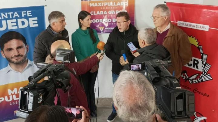 El Senador Borla recorre el Departamento San justo agradeciendo a la población y visitando a los mandatarios electos