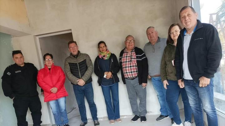 El Senador Borla visitó la localidad de Silva en contacto con instituciones y los vecinos