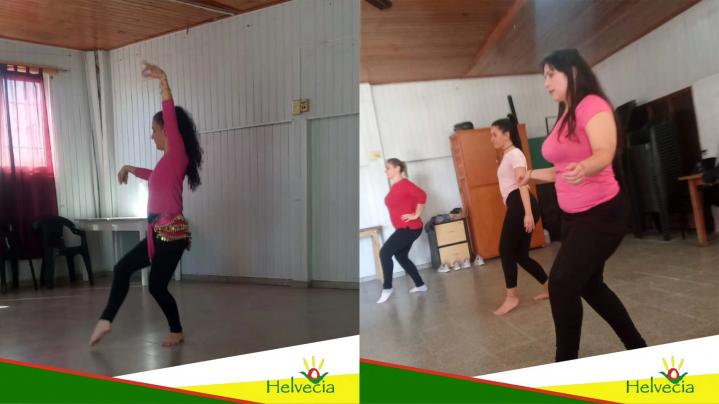 Helvecia: inició el Taller Comunal de Danzas Árabes 