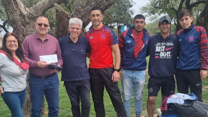 El Senador Baucero apoyando el deporte local