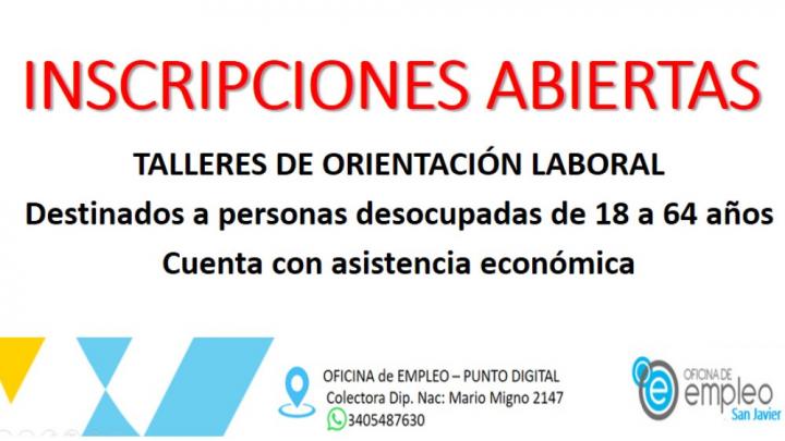 Nido Oficina de Empleo San Javier informa que se encuentran abiertas las inscripciones para Fomentar Empleo