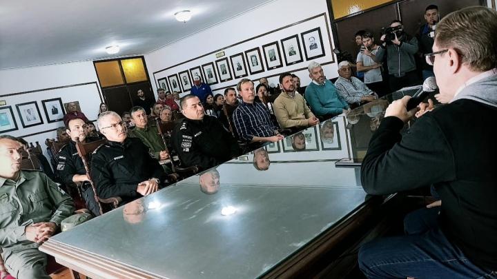 San Justo: El Senador Borla continúa apoyando a las instituciones
