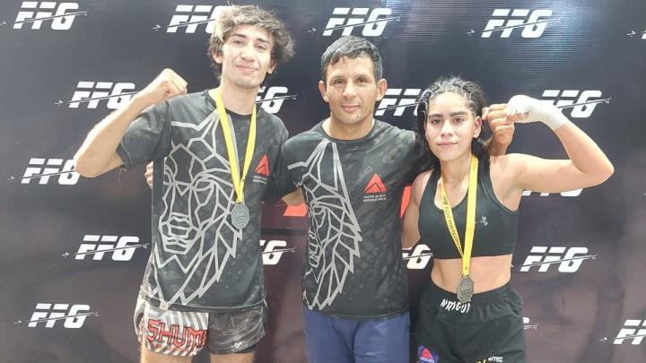 Martin Lubo y Lourdes Nitigui lograron el podio en Mendoza
