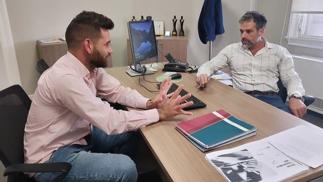 Oscar Dolzani continúa realizando importantes gestiones en la Capital Provincial