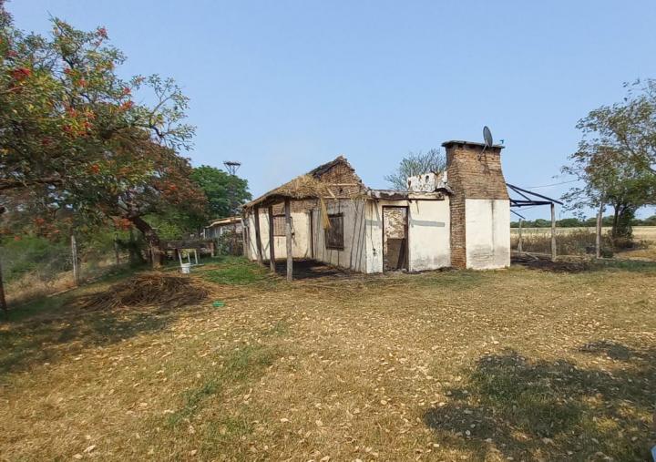 El Paraisal: Incendio, ataque a la policía, cuchilla y marihuana 