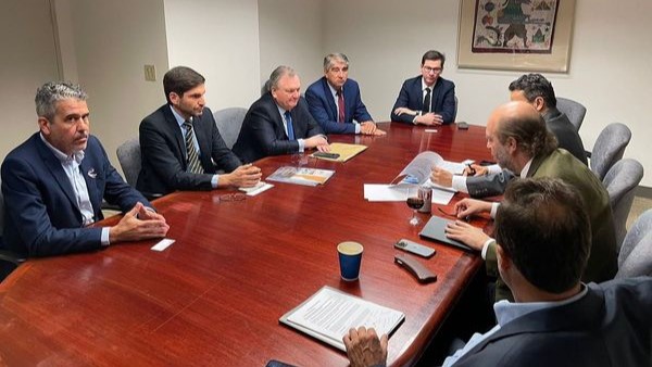 El Diputado Bastia acompañó a Maximiliano Pullaro en importantes gestiones en Estados Unidos