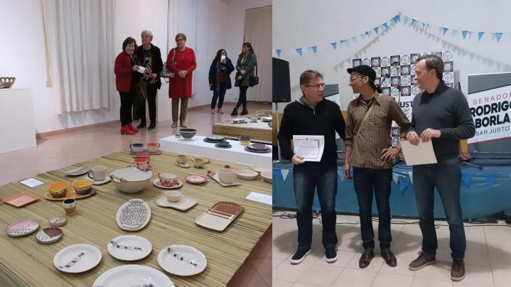 El Senador Borla participando de actividades culturales