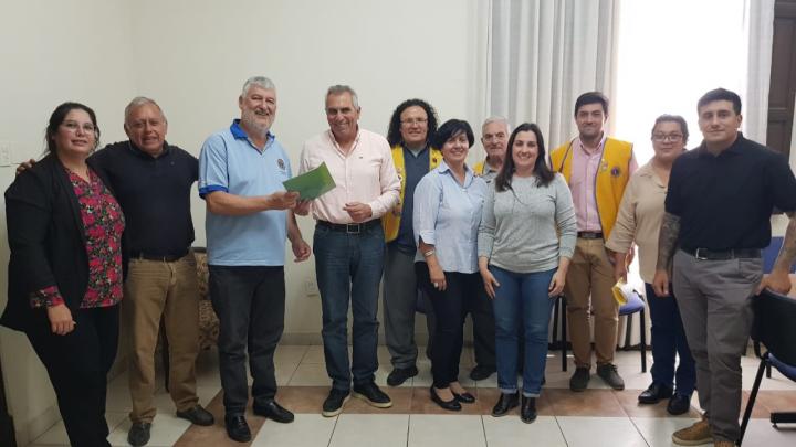La Municipalidad de San Javier cedió importantes instalaciones al Club de Leones
