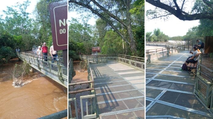 Se normaliza el Iguazú y ya está habilitado el paseo de las cataratas