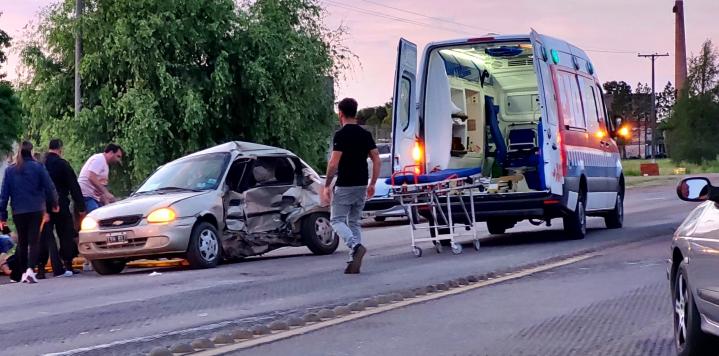 Dos fallecidos tras un tremendo choque en Gobernador Crespo 