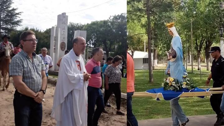 Nare: El Senador Borla participó de las Fiestas Patronales