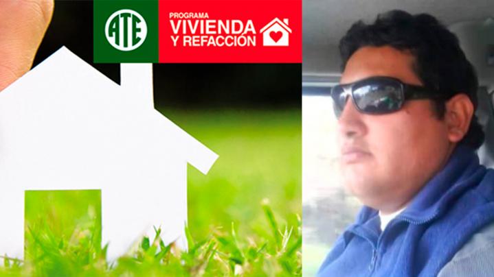 Javi Aguiar fue adjudicado con una vivienda por el 