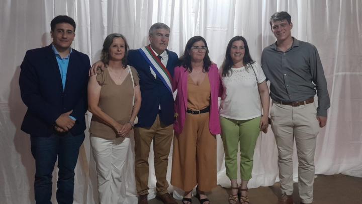 Maribel González acompañó la asunción de autoridades en Alejandra
