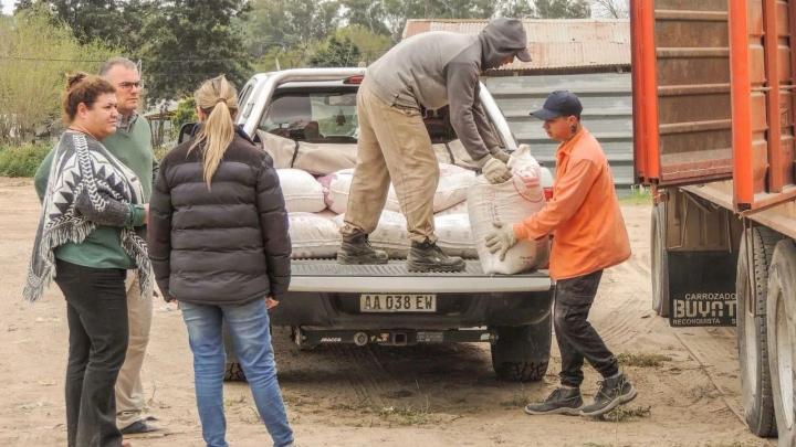 Entrega del fondo rotatorio de Pequeños Productores Ganaderos 