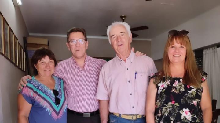 El Senador Borla recorre localidades del Deptartamento San Justo