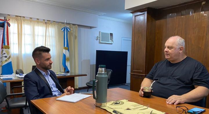 El Senador Dolzani y el Intendente Ramseyer avanzan con gestiones conjuntas