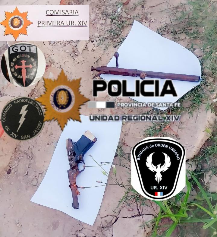 San Javier: amenazaron con armas de fuego y son buscados por la policía 