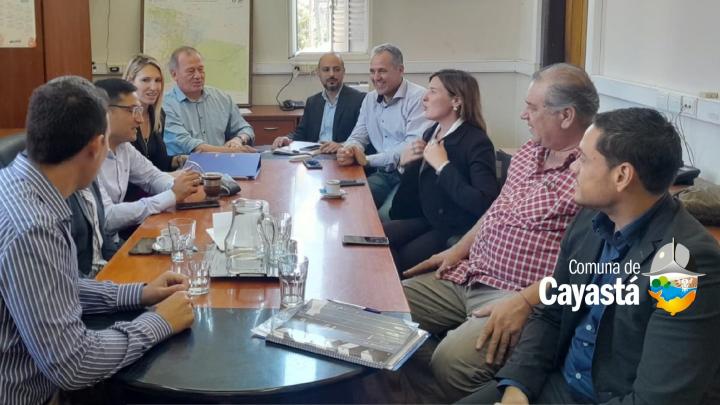 Cayastá: Berli en importantes encuentros para la gestión local
