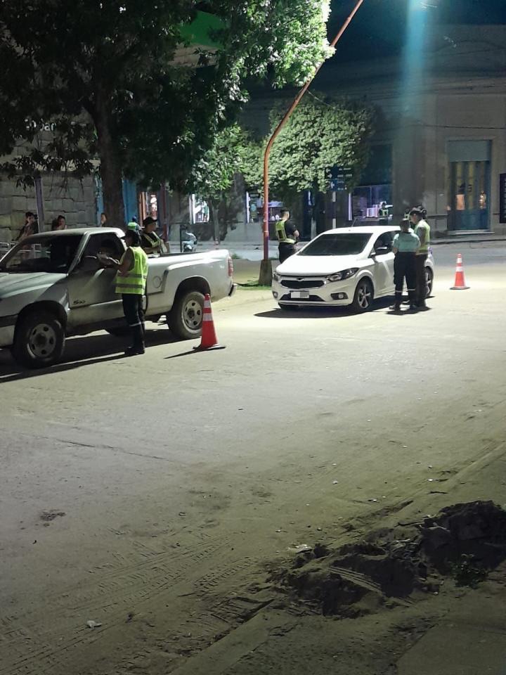 Fuertes controles de tránsito y alcoholemia en San Javier 