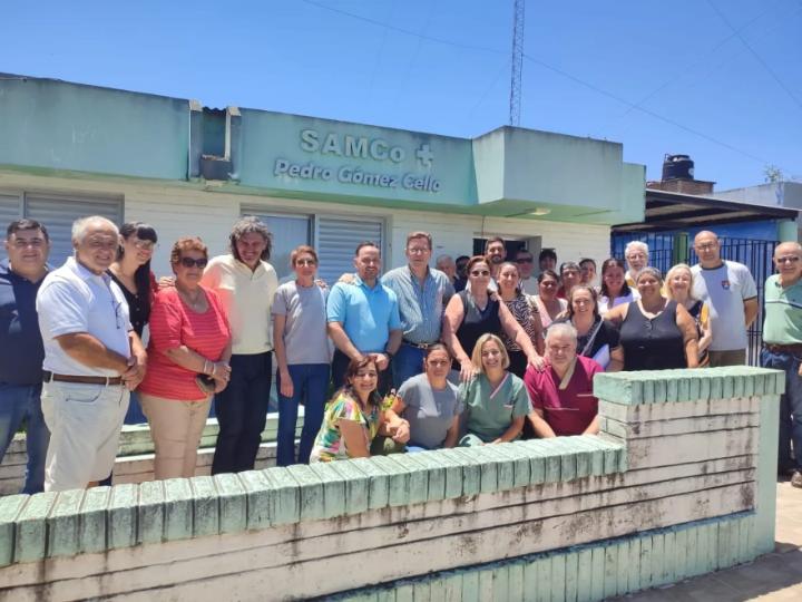 Senador Rodrigo Borla:  La salud presente en Pedro Gomez Cello 