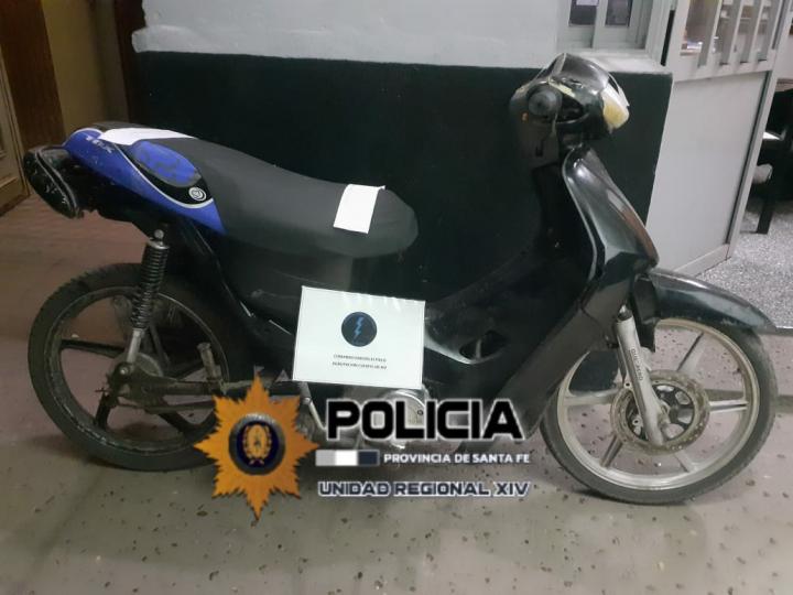 San Javier: Efectivos policiales secuestraron dos motos