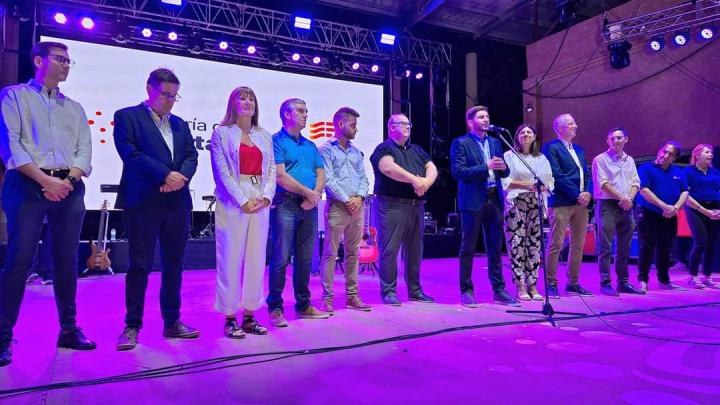 Alejandra: Alejandro Moore, estuvo en el cierre de la Fiesta Provincial del Sol