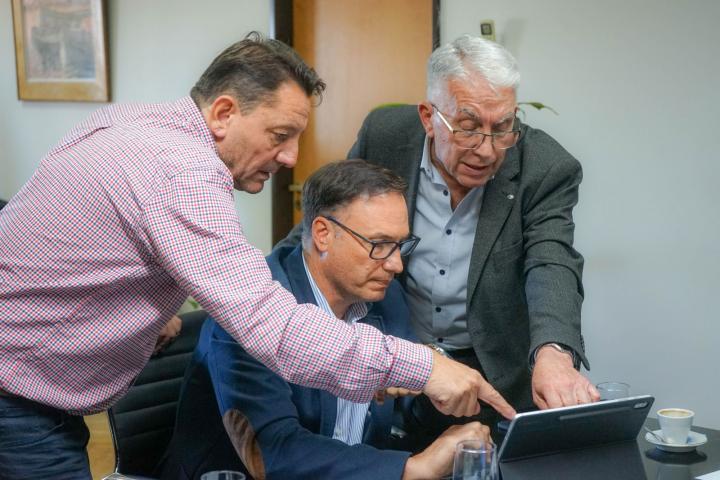 Enrico: “Trajimos el pedido de los santafesinos para que se reparen las rutas nacionales”