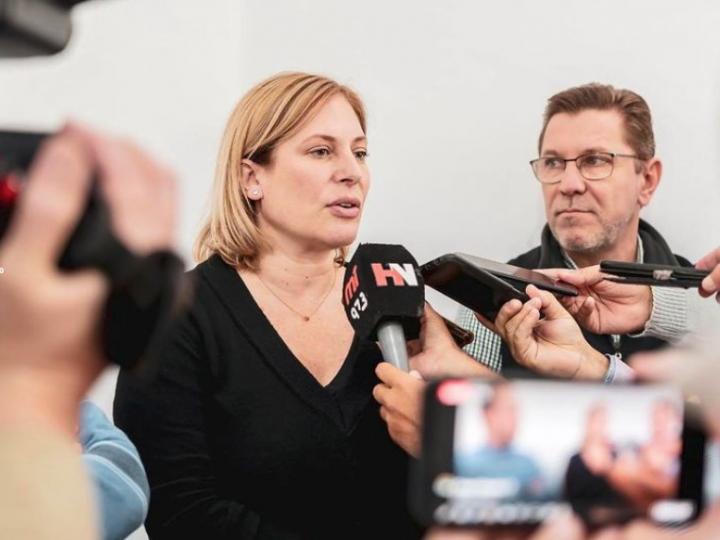 La vicegobernadora Gisela Scaglia visitá  San Justo 