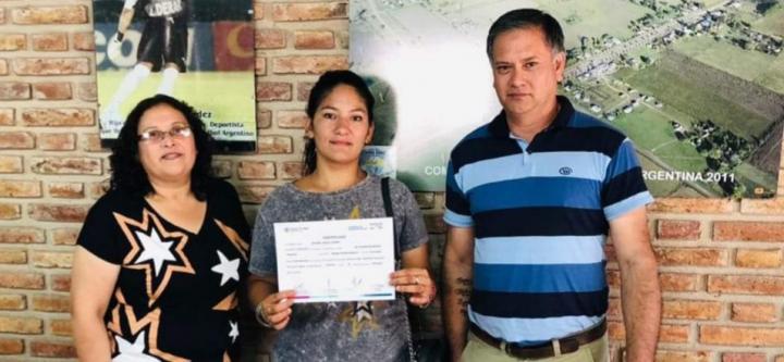 La Brava: “Entrega de diplomas del curso de Acompañante Terapéutico”.
