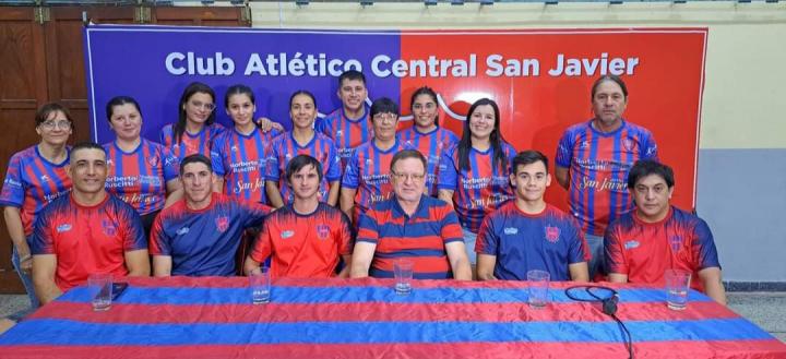 Club Central: Presentación del plantel de futbol, subcomisión y cuerpo tecnicos
