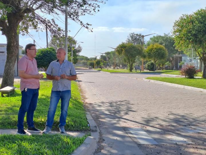 Senador Rodrigo Borla| Obras en Marcelino Escalada
