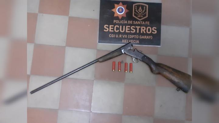 Garay| Se secuestró arma de fuego y se recuperó motor fuera de borda valuado en $ 350000