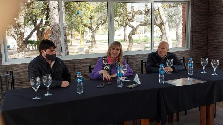 La Senadora Nacional Marilín Sacnun recorrió el departamento Garay junto al Senador Ricardo Kaufmann 