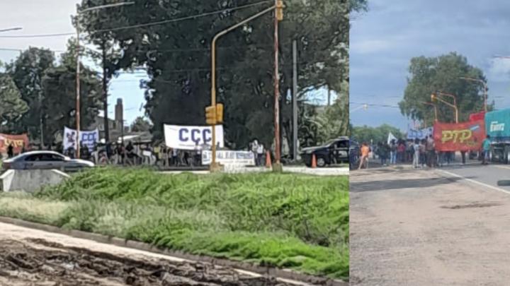 San Javier: la CCC cortó la ruta N°1 por reclamos a la política de Milei