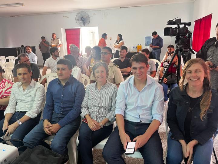 Inicio de obra de la costanera de San Javier: Charla Informativa con instituciones locales 